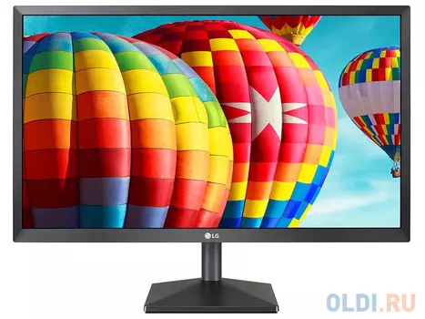 Монитор 27" LG 27MK430H-B Black IPS, 1920x1080, 5ms, 250 cd/m2, 1000:1 (Mega DCR), D-Sub, HDMI, Headph.Out, vesa