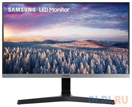 Монитор Samsung 23.6" S24R350FHI серебристый/черный IPS LED 5ms 16:9 HDMI полуматовая 1000:1 250cd 178гр/178гр 1920x1080 D-Sub FHD 3.4кг