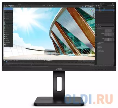 Монитор 27" AOC 27P2C черный IPS 1920x1080 250 cd/m^2 4 ms HDMI DisplayPort Mini DisplayPort Аудио USB USB Type-C