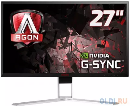 Монитор 27" AOC AG271QG черный IPS 2560x1440 350 cd/m^2 4 ms HDMI DisplayPort Аудио USB