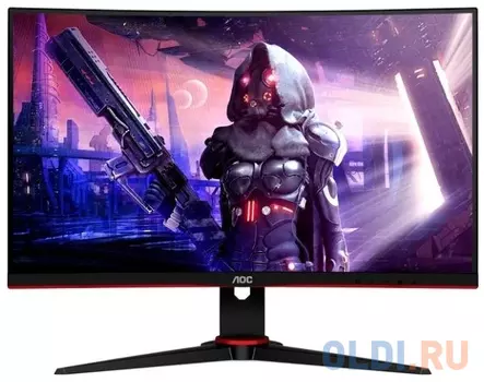 Монитор 27" AOC Gaming C27G2AE черный VA 1920x1080 250 cd/m^2 1 ms VGA HDMI DisplayPort Аудио