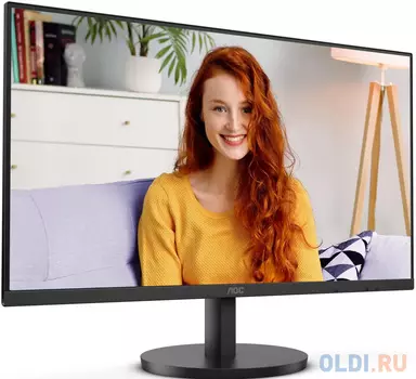 МОНИТОР 27" AOC U27B3A Black (4K, IPS, 3840x2160, 4 ms, 178°/178°, 350 cd/m, 20M:1, +2xHDMI 2.0, +DisplayPort 1.4, +MM)