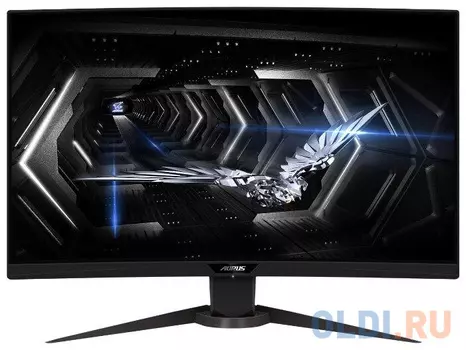 Монитор 27" GigaByte Aorus CV27Q черный VA 2560x1440 400 cd/m^2 1 ms HDMI DisplayPort Аудио USB 20VM0-ACV27QBA-1EKR