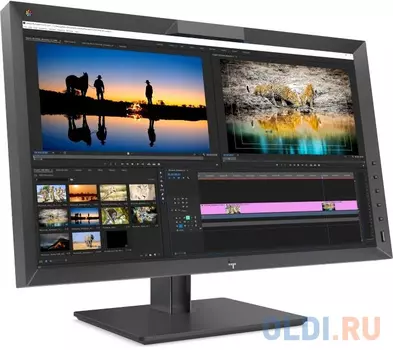 Монитор 27" HP DreamColor Z27x G2 Studio черный IPS 2560x1440 250 cd/m^2 10 ms HDMI DisplayPort Аудио USB 2NJ08A4
