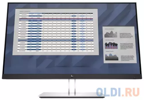 Монитор 27" HP E27 G4 черный IPS 1920x1080 250 cd/m^2 5 ms HDMI DisplayPort VGA USB 9VG71AA