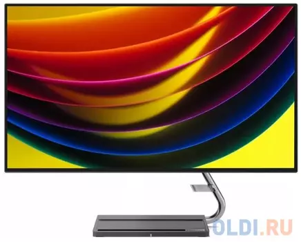 Монитор 27" Lenovo Qreator 27 cерый IPS 3840x2160 400 cd/m^2 4 ms HDMI DisplayPort USB Аудио 66B7RAC1EU