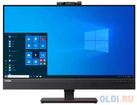Монитор 27" Lenovo ThinkVision T27hv-20 черный IPS 2560x1440 350 cd/m^2 4 ms HDMI DisplayPort USB Type-C USB Аудио 62A9GAT1EU