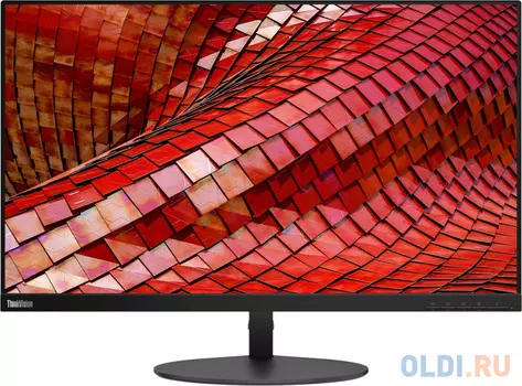 МОНИТОР 27" Lenovo ThinkVision T27i-10 Black (IPS,1920x1080, 4 ms,178°/178°,250 cd/m,1000:1,+HDM, +DP, +USB 3.0 x 4)