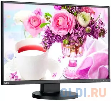 Монитор 24" NEC MultiSync EA241WU-BK черный IPS 1920x1200 300 cd/m^2 6 ms DVI HDMI DisplayPort VGA USB Аудио