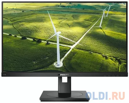 Монитор 27" Philips 272B1G/00 черный IPS 1920x1080 250 cd/m^2 4 ms DVI HDMI DisplayPort VGA Аудио USB