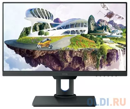 Монитор 25" BENQ PD2500Q черный cерый IPS 2560x1440 350 cd/m^2 14 ms DisplayPort Mini DisplayPort HDMI USB 9H.LG8LA.TSE