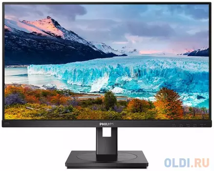Монитор 27" Philips 272S1AE/00 черный IPS 1920x1080 250 cd/m^2 4 ms DVI HDMI DisplayPort Аудио