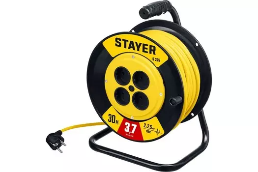 Аксессуар для садовой техники Stayer 55070-30 (4роз. 30м катушка) Удлинитель силовой