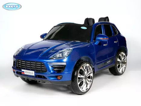 Электромобиль Barty М999АА Porsche Macan, синий глянец