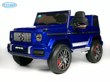 Электромобиль Barty Mercedes-Benz AMG G63 BBH-0003, цвет - синий глянец