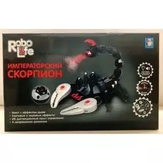 Императорский Скорпион с парогенератором на инфракрасном пульте, движение, свет, звук
