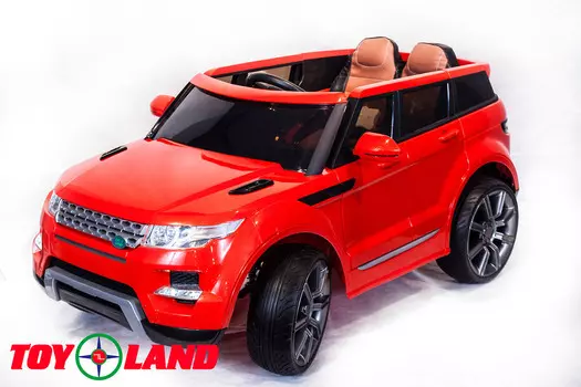 Электромобиль Range Rover красный