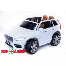 Электромобиль Volvo XC 90 белого цвета