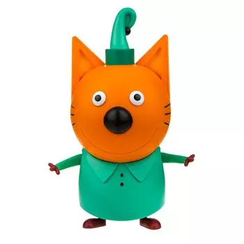 Интерактивная фигурка героя мультфильма Три кота – Компот, 16.8 см, 9 фраз и песенка