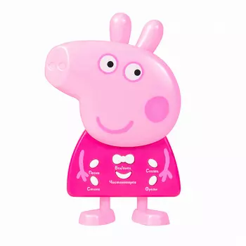 Интерактивная фигурка со звуком. ТМ Peppa Pig - Свинка Пеппа, свет и звук