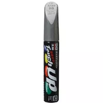 Краска для ремонта сколов и царапин Soft 99 Touch Up Paint, цветовой код 01G, акриловая, флакон с кисточкой, 12мл, арт. F-95