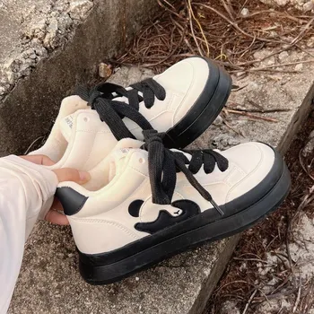 Cotton high-value niche white shoes women s 2025 new autumn fashion foreign casual board shoes 35 хаки