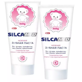 SILCAMED Зубная паста для первых молочных зубов BABY 0+