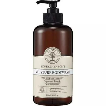 DR. SEED Гель для душа с ароматом сочного персика Moisture Bodywash Squeeze Peach