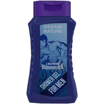 DREAM NATURE Гель для душа для мужчин с экстрактом водорослей 250.0