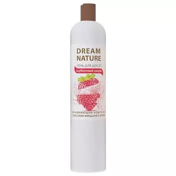 DREAM NATURE Гель для душа "Клубничный смузи" 400.0