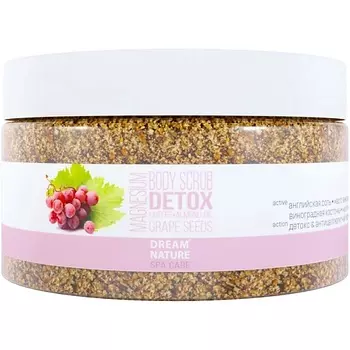 DREAM NATURE SPA CARE Скраб для тела «Детокс» с магниевой солью 250.0