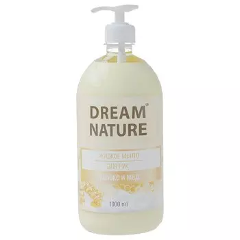 DREAM NATURE Жидкое мыло «Молоко и мед» 1000.0