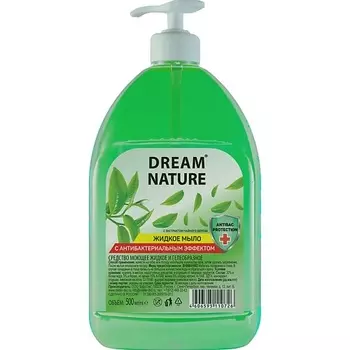 DREAM NATURE Жидкое мыло с антибактериальным эффектом "Чайное дерево" 500.0