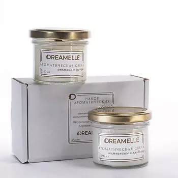 DREAMELLE Набор ароматических свечей