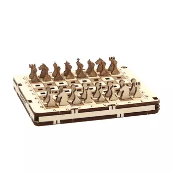 DROVO Деревянный конструктор 3D Игровой набор 3 в 1 1.0