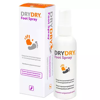 DRY DRY Дезодорант для ног Foot Spray 100.0