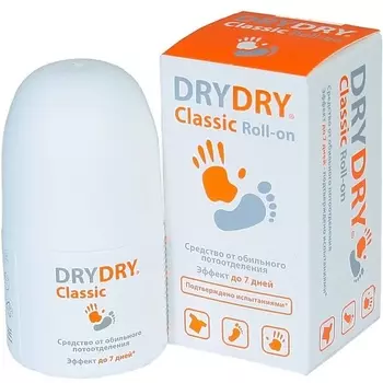 DRY DRY Антиперспирант для тела Classic Roll-on 35.0