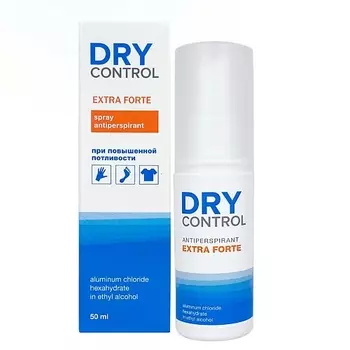 DRYCONTROL Спрей антиперспирант при повышенной потливости Extra forte 50