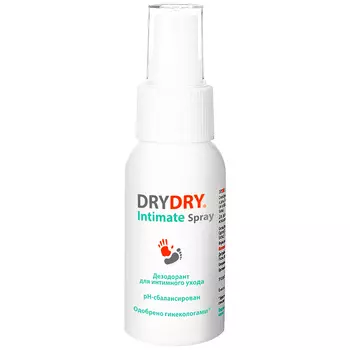 DRYDRY Intimate Spray (ДРАЙДРАЙ Интим Спрей) Дезодорант для интимного ухода