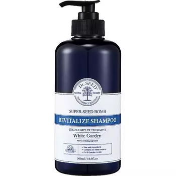 DR. SEED Шампунь для волос с ароматом букета белых цветов Revitalize Shampoo White Garden