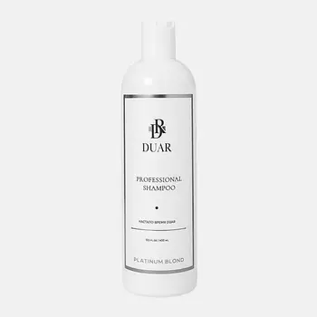 DUAR Шампунь для нейтрализации нежелательных желтых полутонов Platinum Blond 400.0