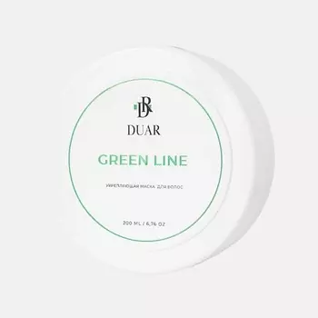 DUAR Укрепляющая маска для ослабленных и поврежденных волос Green Line 200.0