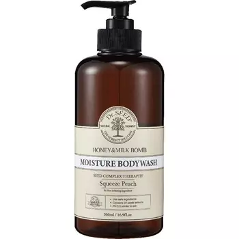 DR. SEED Гель для душа с ароматом сочного персика Moisture Bodywash Squeeze Peach