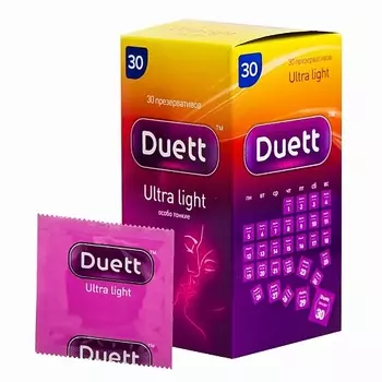 DUETT Презервативы Ultra light 30.0