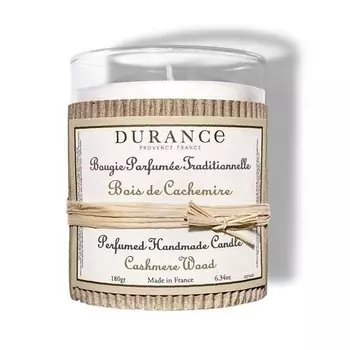 DURANCE Ароматическая свеча Дерево Кашмира Cashmere Wood 180