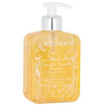 DURANCE Жидкое мыло с экстрактом Хлопка Liquid Marseille Soap with Cotton extract 300.0