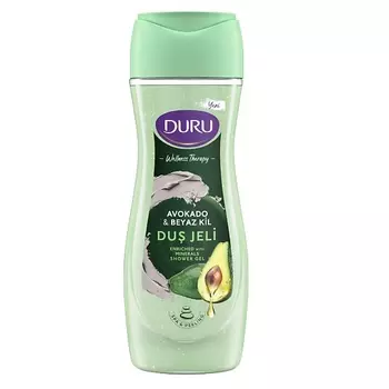DURU Гель для душа Wellness Therapy Масло авокадо & Белая глина 450.0