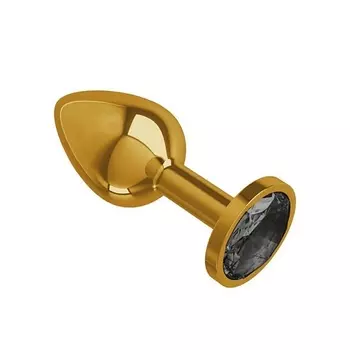 DЖАГА DЖАГА Анальная втулка Gold с кристаллом