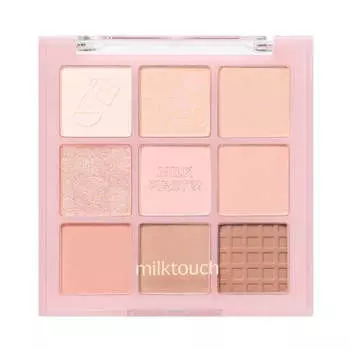 Палетка теней для век Milk Touch Tone-On Shadow Palette 01 Today Cereal Bow