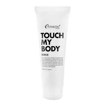 Отшелушивающий скраб для тела с козьим молоком Esthetic House Touch My Body Goat Milk Body Scrub